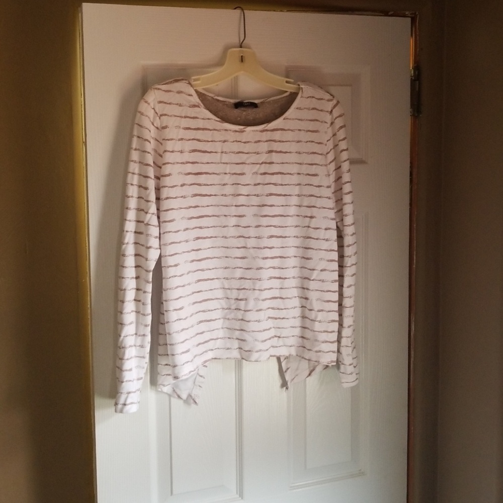 Top with lace back